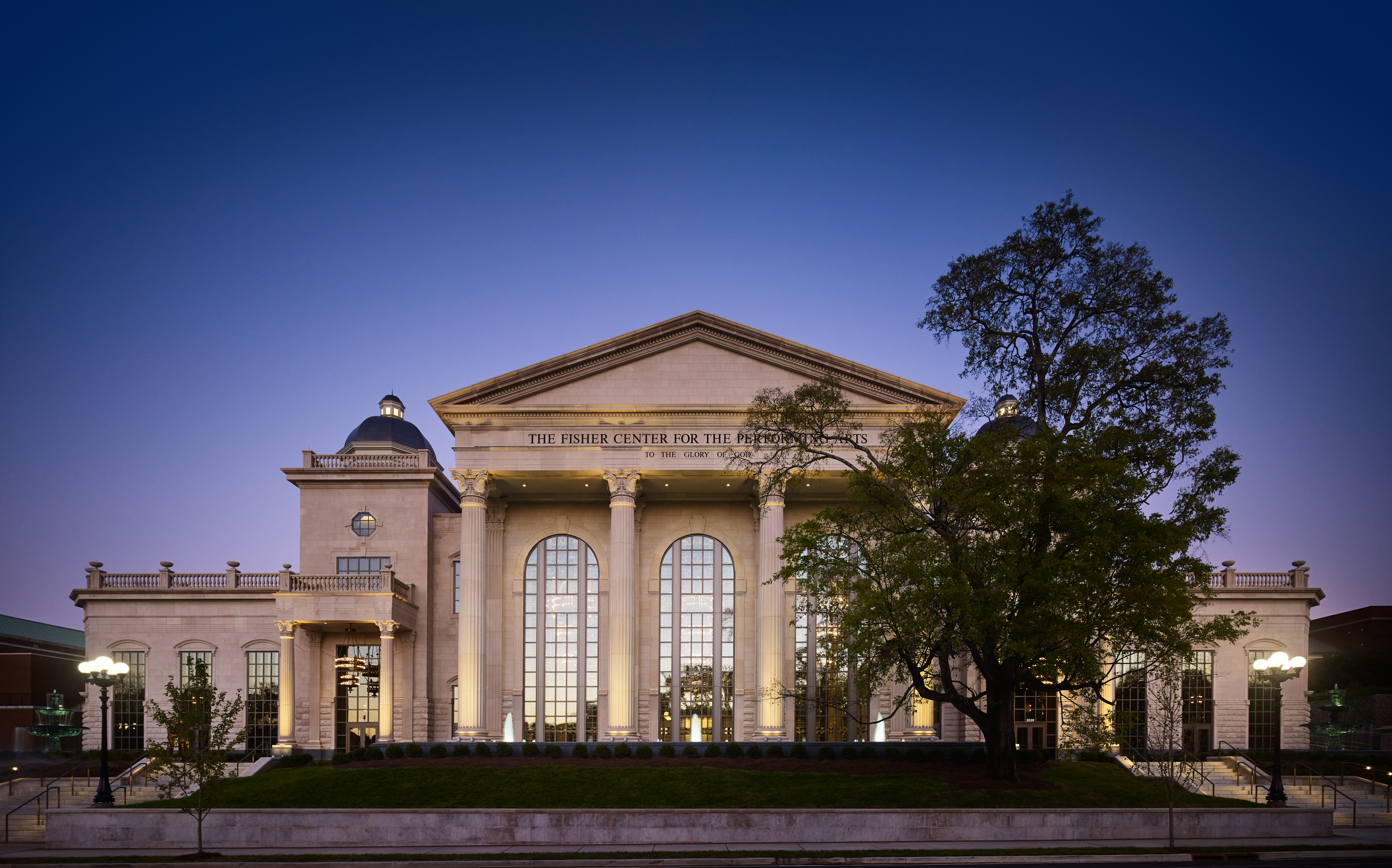 Fisher Center Entrance